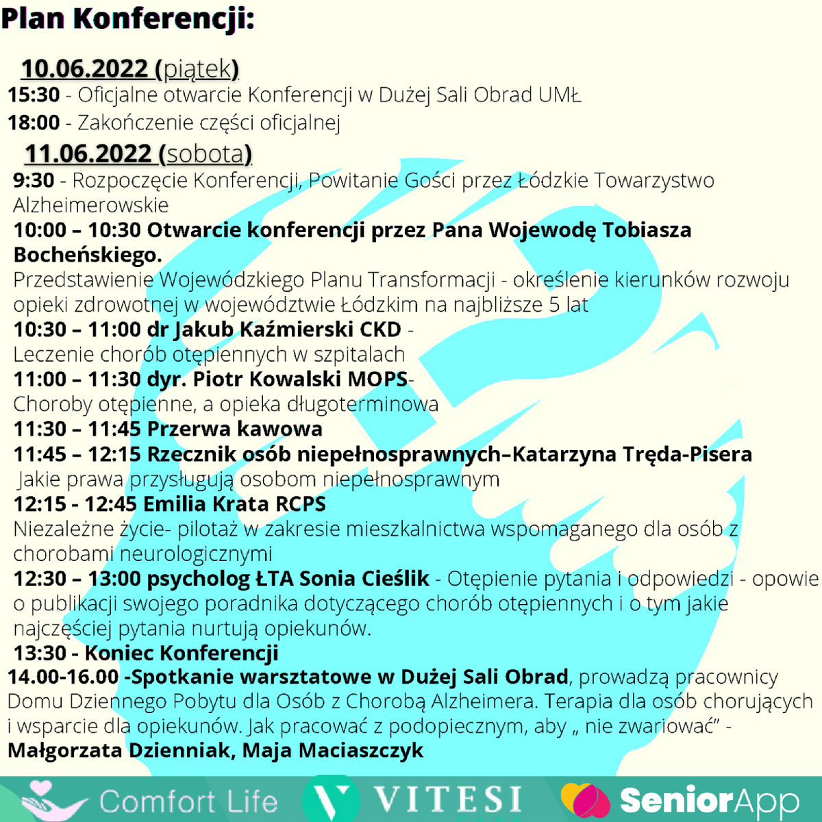plan konferencji